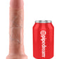 King Cock Strap-On Harness w/ 8" Cock