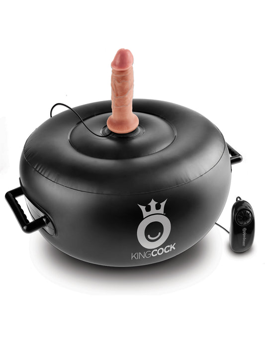 Vibrating Inflatable Hot Seat by King Cock