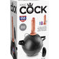 Vibrating Mini Sex Ball with 6" Dildo
