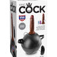 Vibrating Mini Sex Ball with 7" Dildo (King Cock)