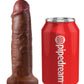 Vibrating Mini Sex Ball with 7" Dildo (King Cock)