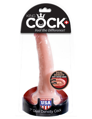 King Cock Plus 7" Dual Density Cock