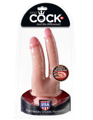Plus Dual Density Double Penetrator by King Cock