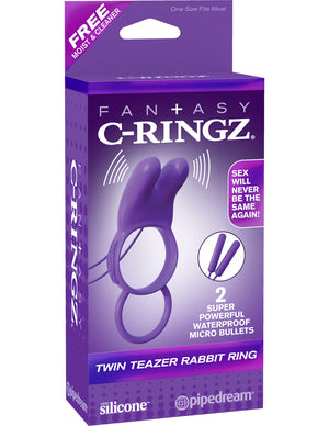 Fantasy C-Ringz Twin Teazer Rabbit Ring