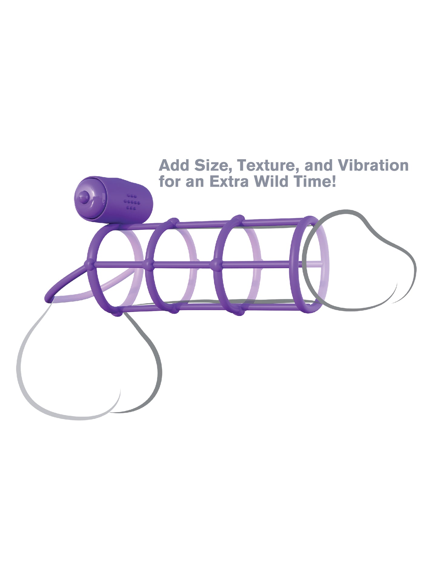 Fantasy C-Ringz Vibrating Climax Cage