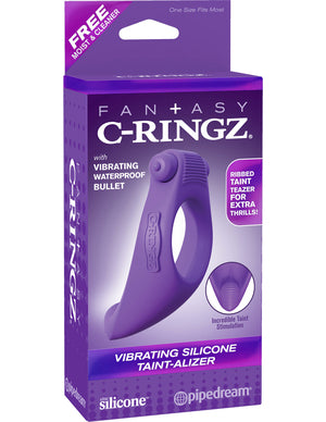 Vibrating Silicone Taint-Alizer by Fantasy C-Ringz