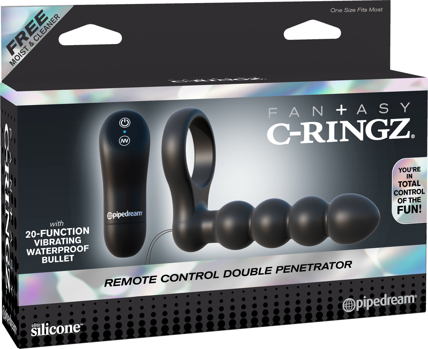 Fantasy C-Ringz Remote Control Double Penetrator