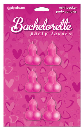 Favors Mini Pecker Party Candles by Bachelorette Party
