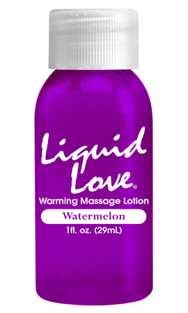 Liquid Love Warming Massage Lotion Watermelon