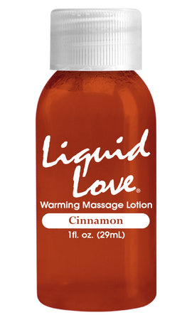 Liquid Love Warming Massage Lotion Cinnamon