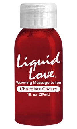 Liquid Love Warming Massage Lotion Chocolate Cherry
