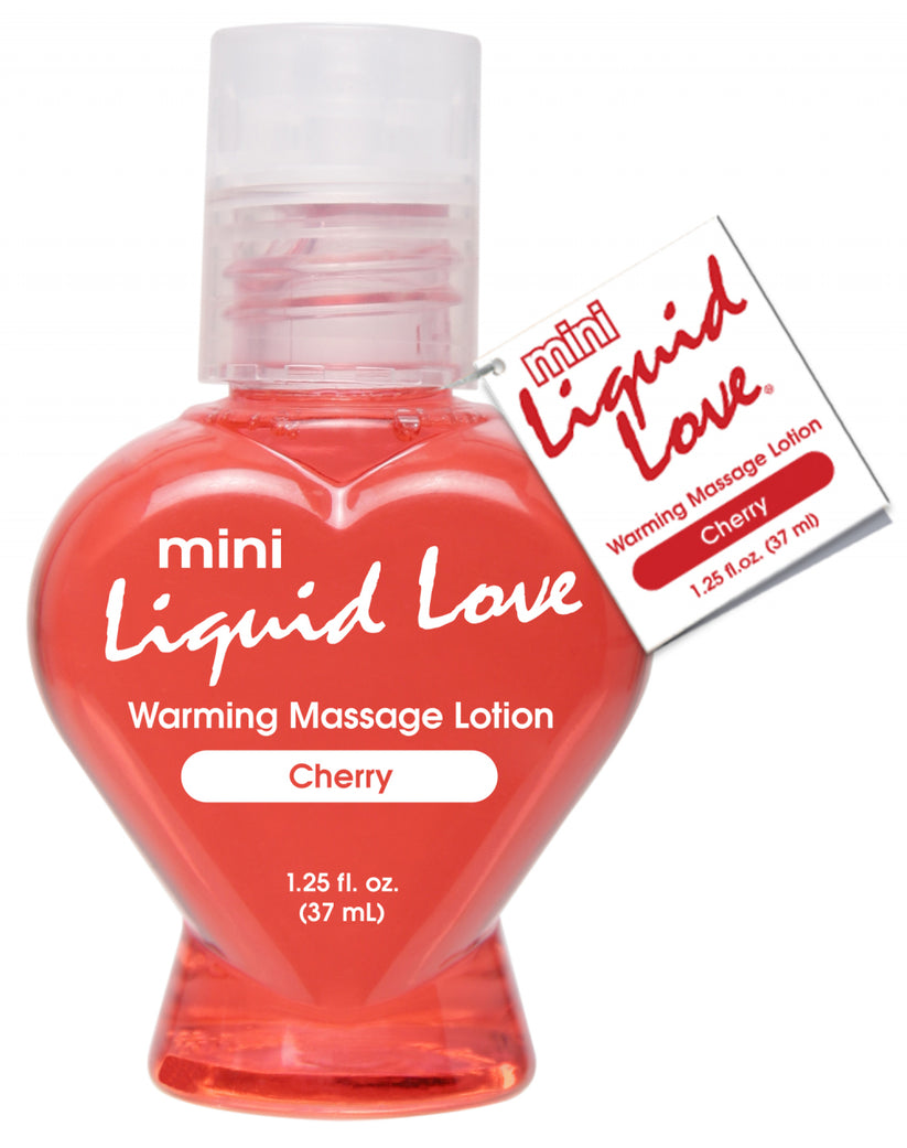 Mini Liquid Love Warming Massage Lotion Cherry – Com Pleasure