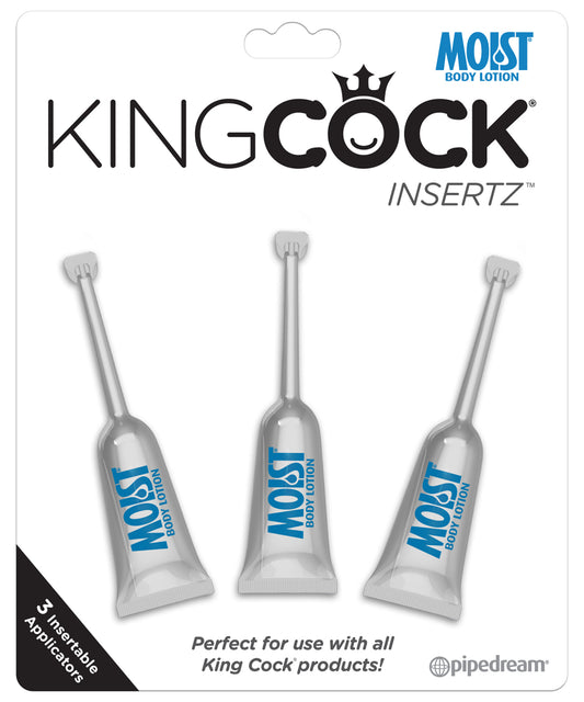 King Cock Moist Insertz 3-Pack
