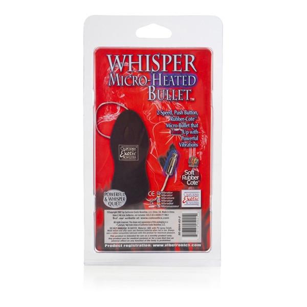 Whisper Micro Heated Bullet Vibrator