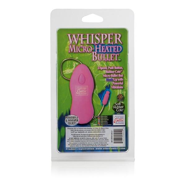 Whisper Micro Heated Bullet Vibrator