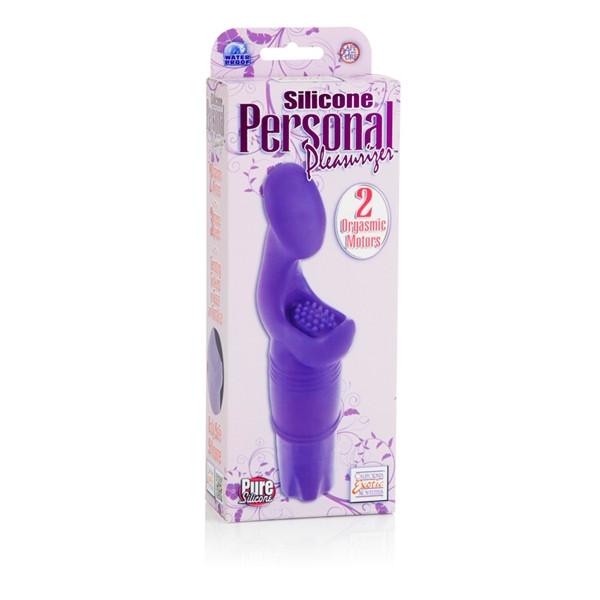 Silicone Personal Pleasurizer Vibe in Purple