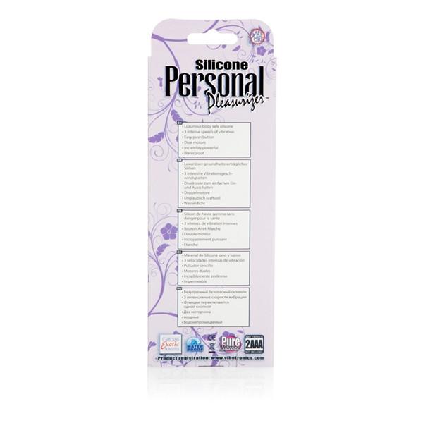 Silicone Personal Pleasurizer Vibe in Purple