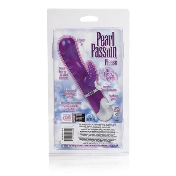 Pearl Passion Please Dual Action Waterproof Rabbit Vibrator