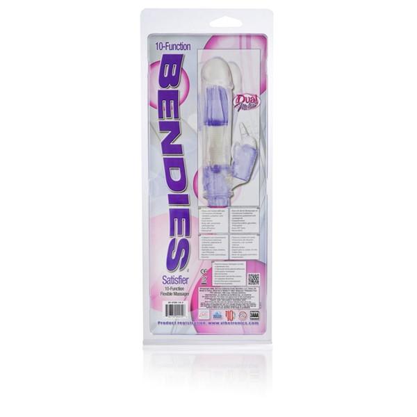 Bendies Satisfier 10-Function Flexible Waterproof Massager