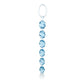 Swirl PVC Pleasure Beads With Retrieval Ring