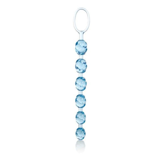 Swirl PVC Pleasure Beads With Retrieval Ring