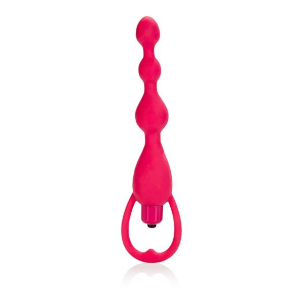 Silicone Pleasure Vibrating Anal Beads