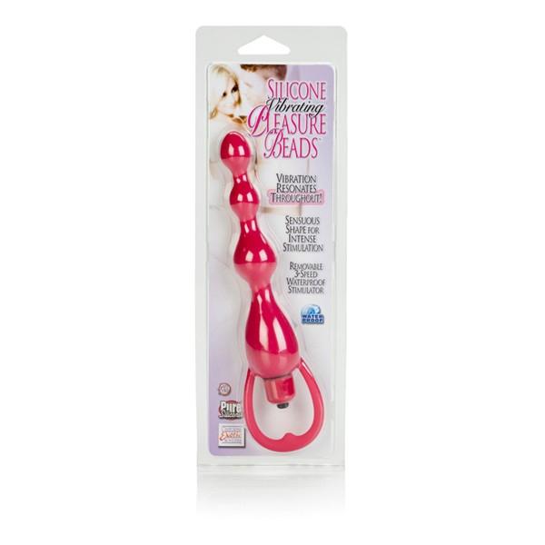 Silicone Pleasure Vibrating Anal Beads