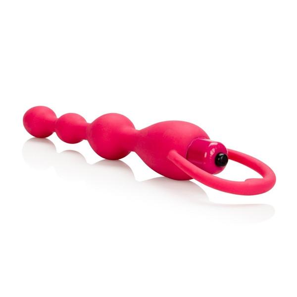 Silicone Pleasure Vibrating Anal Beads