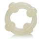 Silicone Island Ring Double Stacker in Glow in the Dark