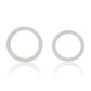 Large and XL Silicone Cock Ring Set