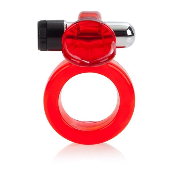 Clit Flicker Cock Ring With Clitoral Stimulator