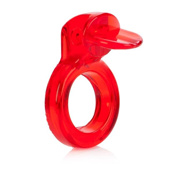 Clit Flicker Cock Ring With Clitoral Stimulator