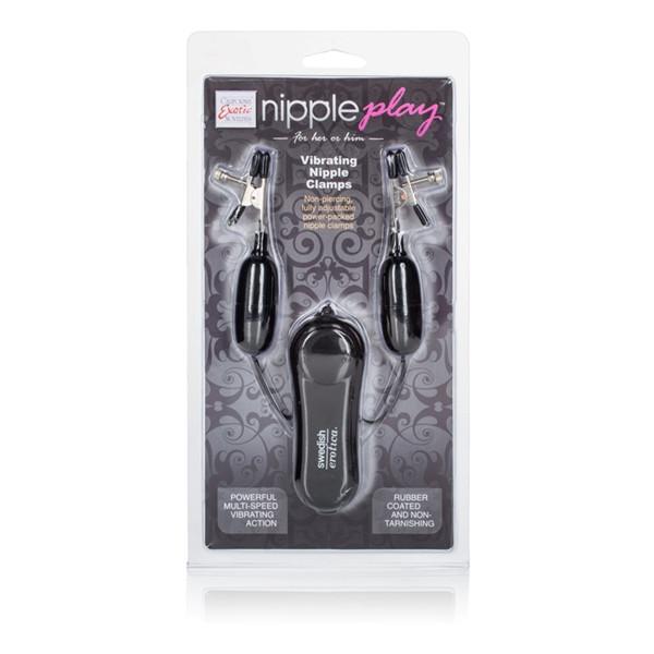 California Exotics Vibrating Nipple Clamps