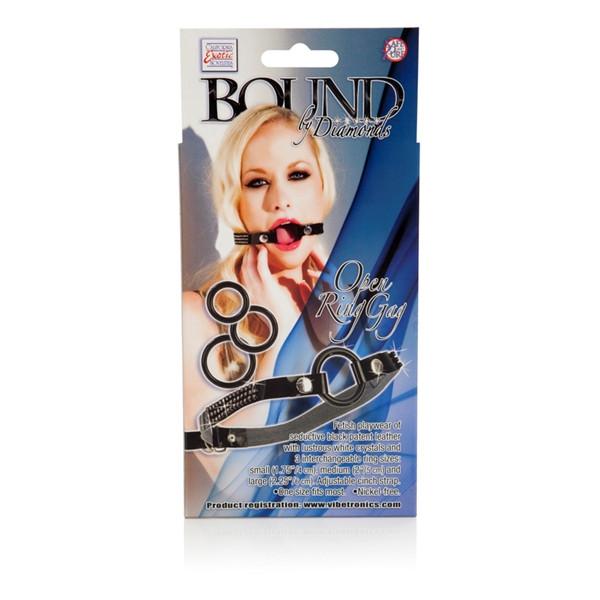 Bound by Diamonds Open Ring Gag