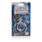 Dr. Joel Kaplan Clear Dual Cock Ring