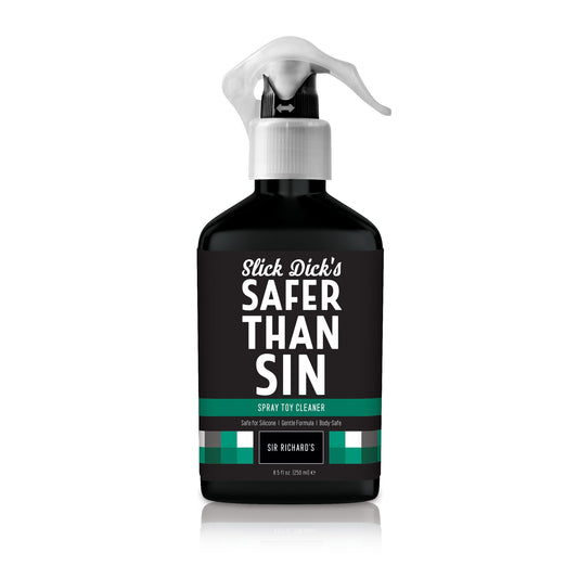 Sir Richard's Slick Dicks Safer Than Sin Spray 8.5 Oz Sex Toy Cleaner