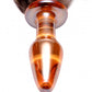 Fox Tail Glass Faux Fur 8 inches Butt Plug